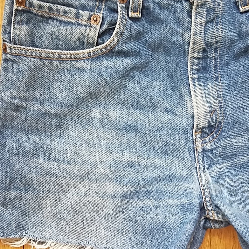 Levi's 550 vintage cut off shorts_8